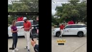 Valero Texas Open shares Tony Finau's snaps with his Lexus / source: @valerotxopen on Instagram